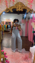 The Roxie Striped Jumpsuit