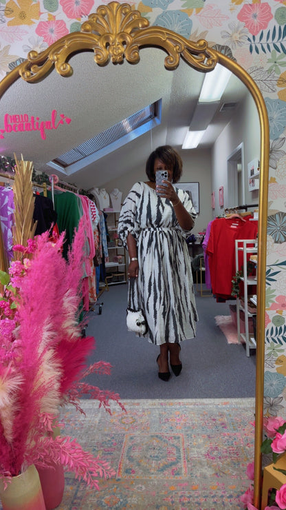 The Classy Lady Midi Dress