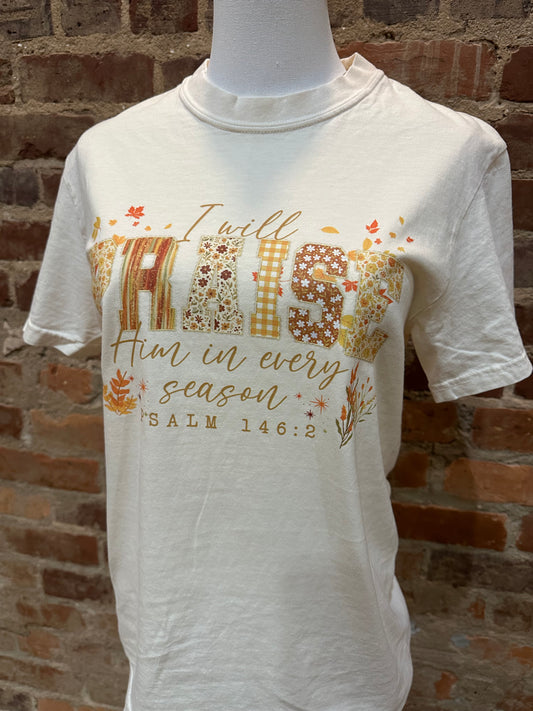 The Praise In Every Season Tee