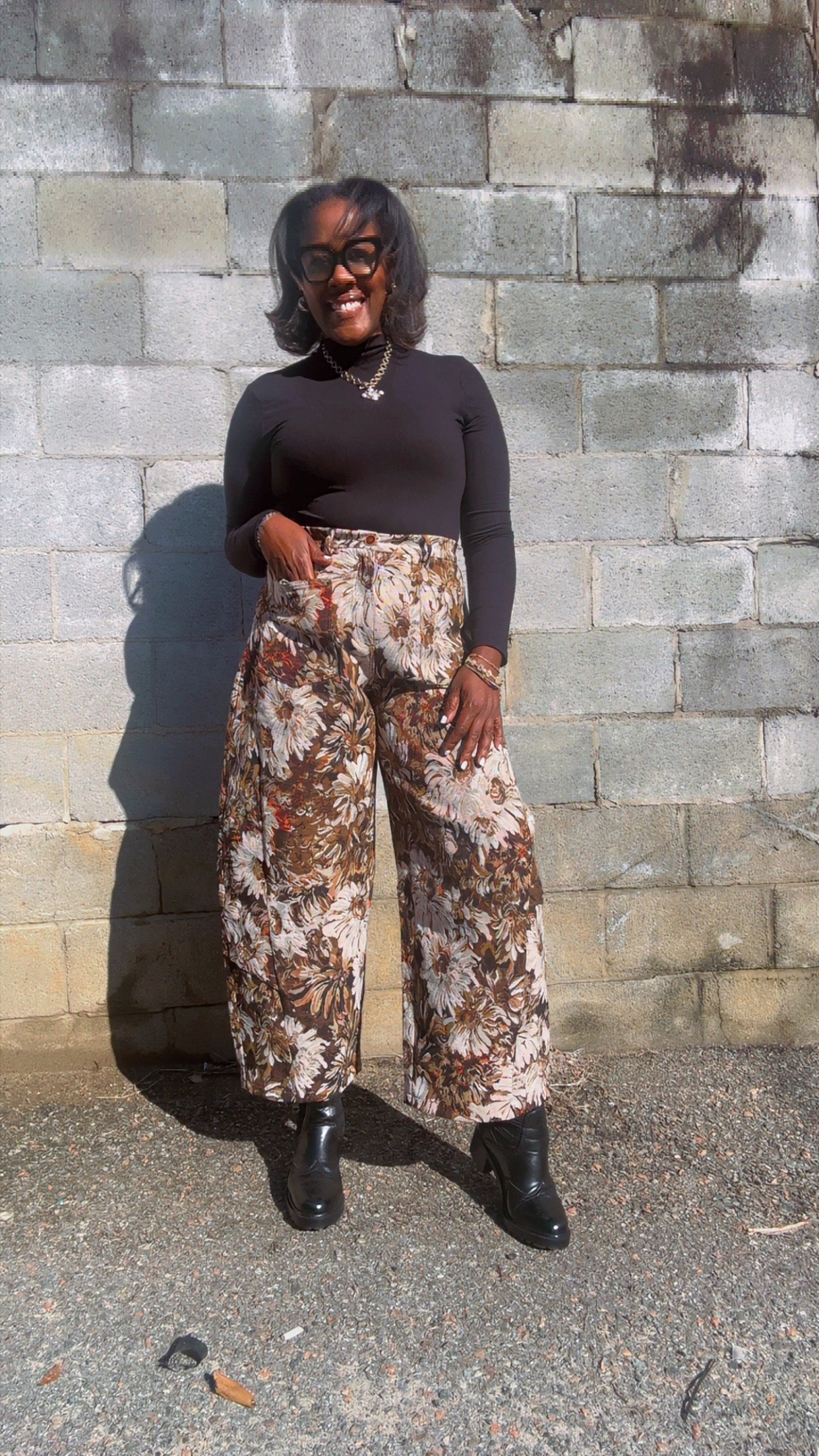 The In The Garden Pants (Brown)