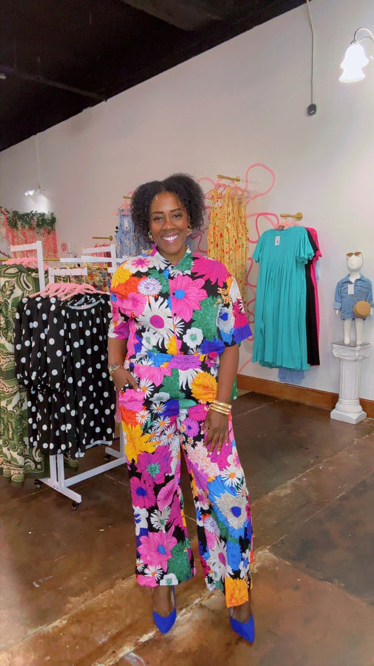 The Floral Serenity Top