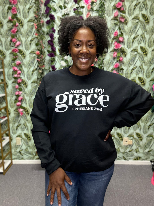 The Saved By Grace Sweatshirt