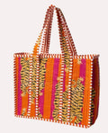 The Tiger Quilted Tote Bag-Orange(mini)