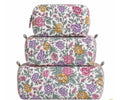 The Pastel Quilted Makeup Bags