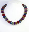 The Pipestone Marble Beaded Necklace Multi