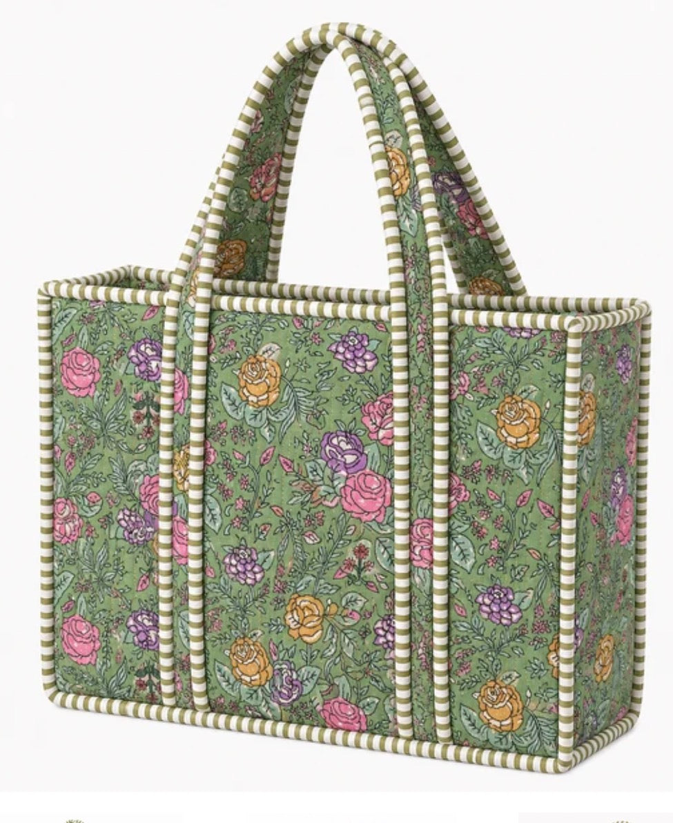 The Green Quilted Bag