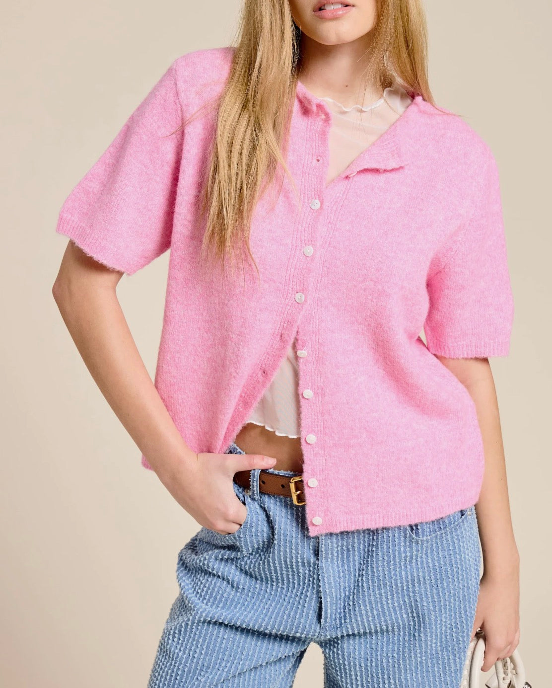 The Megan Short Sleeved Cardigan