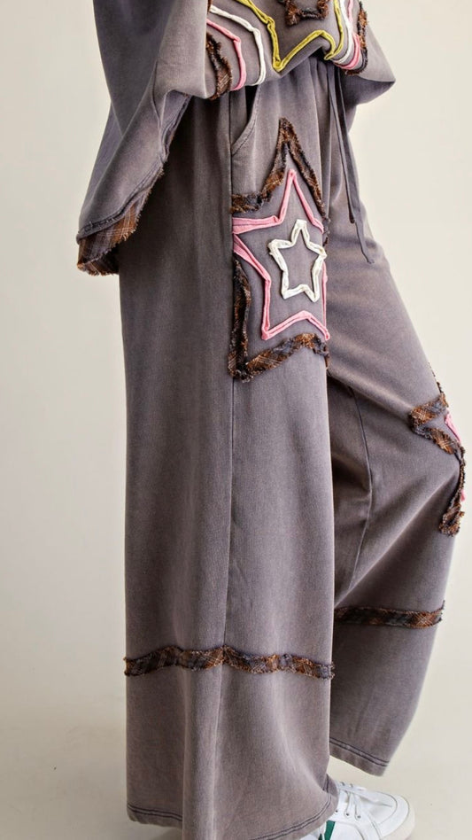 The Star Patch Terry Pants