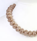 The Davis Beaded Necklace Taupe