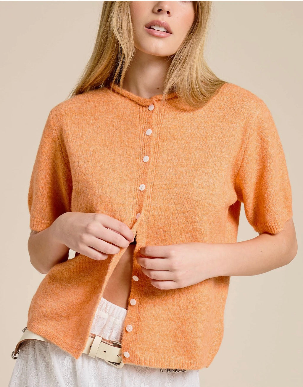 The Megan Short Sleeved Cardigan