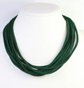 The Cranston Cord Necklace-Green