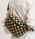 The Gizelle Large Checker Sling Bag