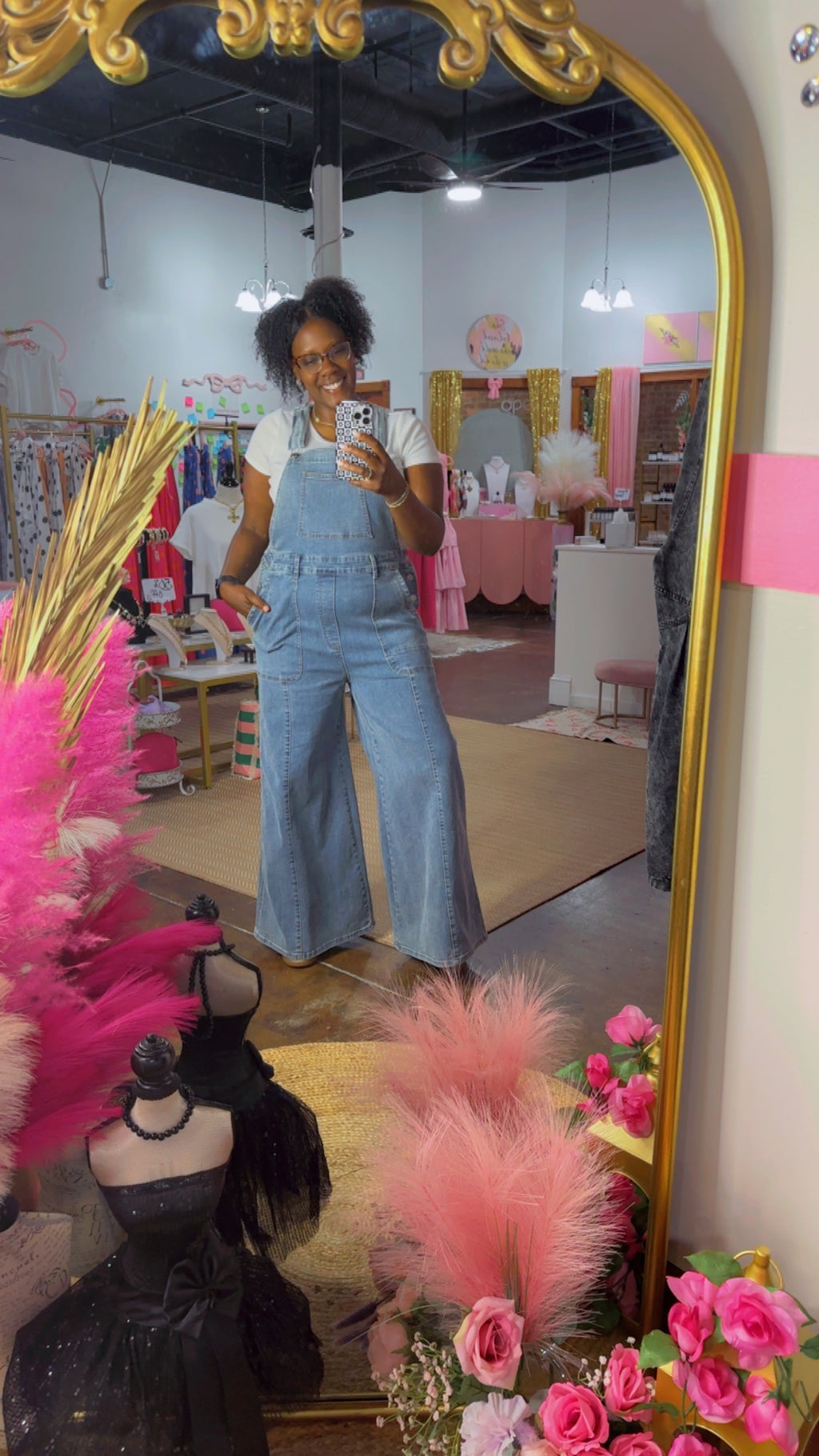 The Jasmine Wide-leg Overalls