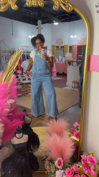 The Jasmine Wide-leg Overalls