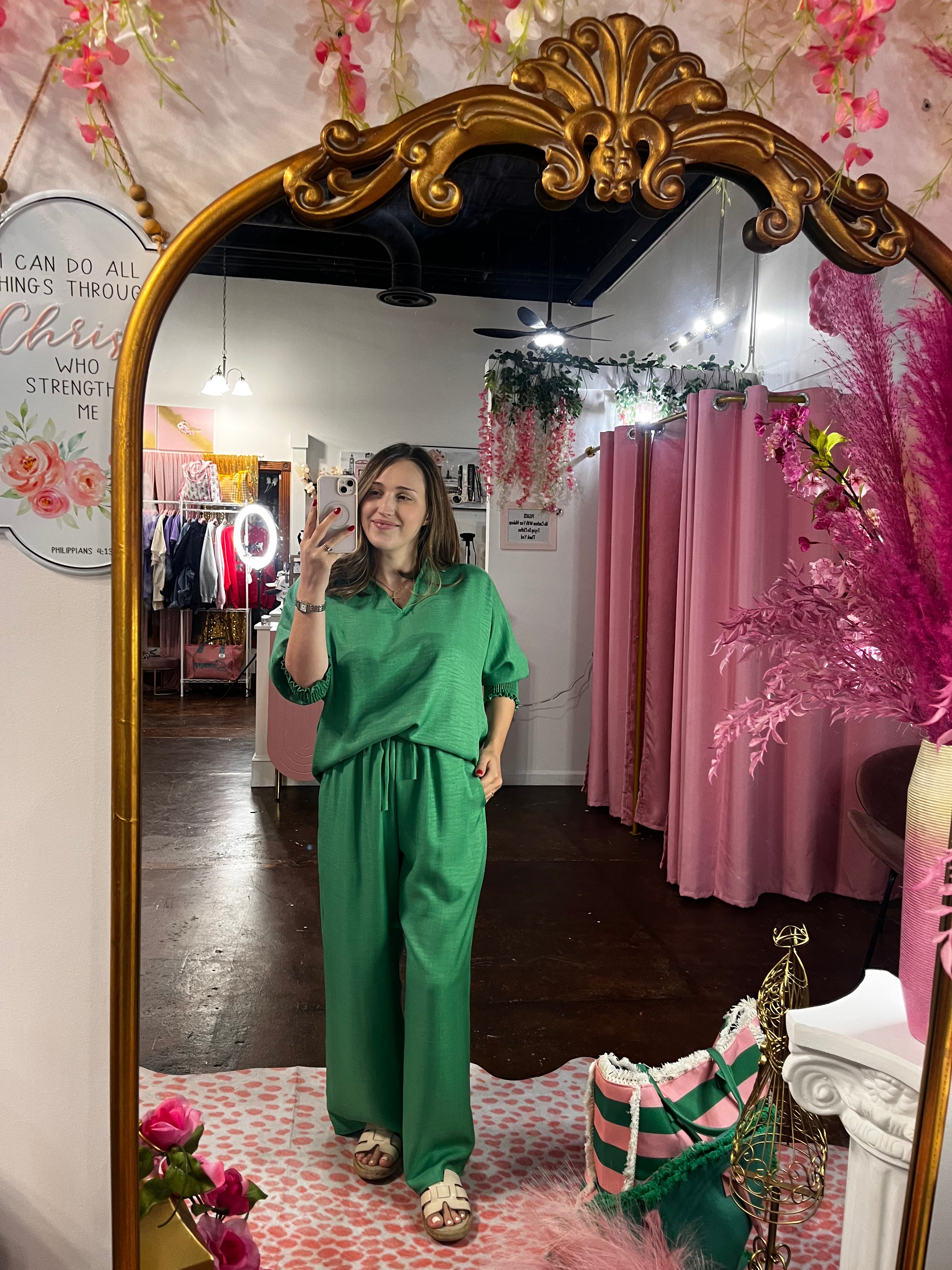 The Classic Lady Pants (Green)