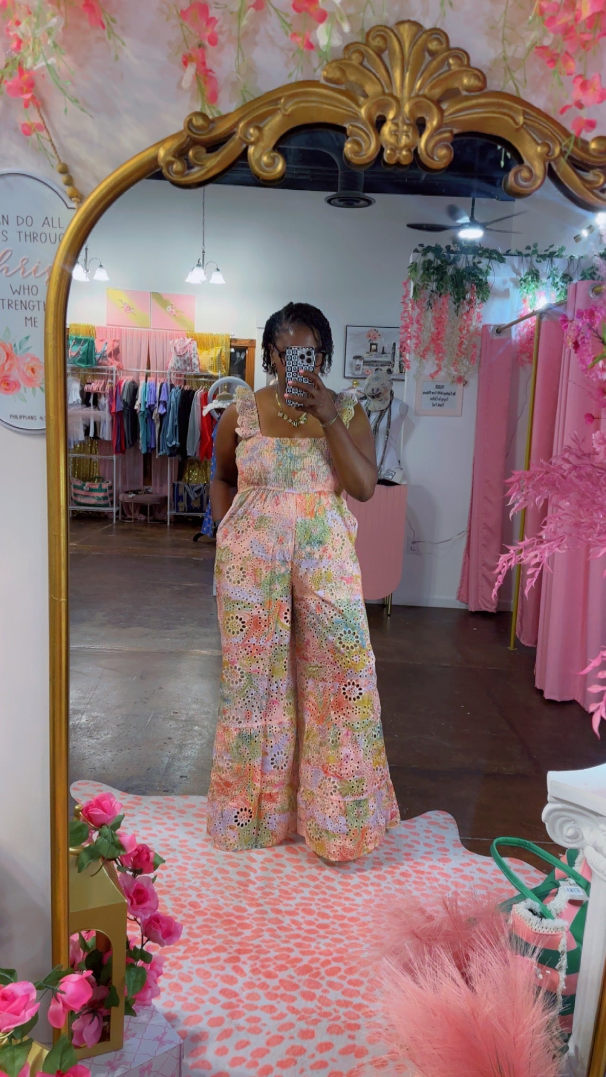 The Emily Eyelet Jumpsuit