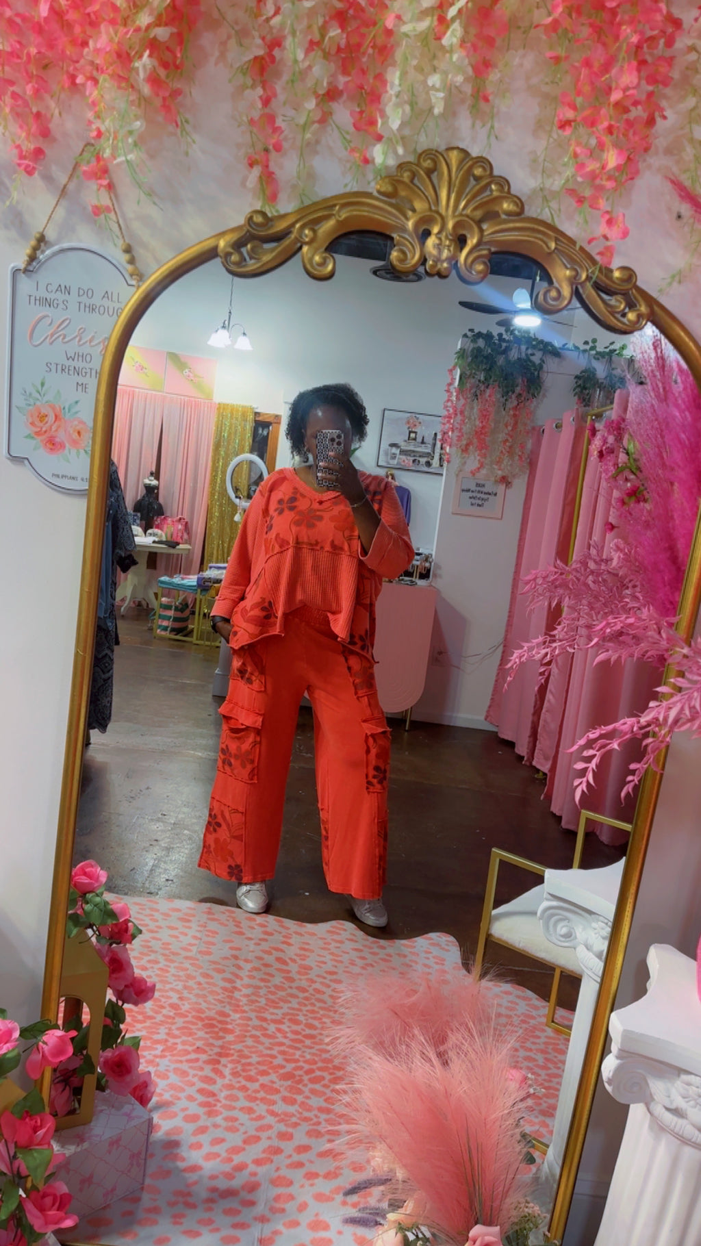 The Bohemian Top (Boho Red)
