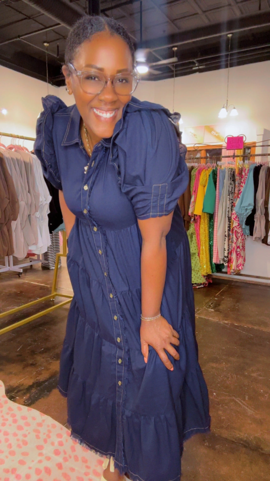 The Denim Farm-girl Dress