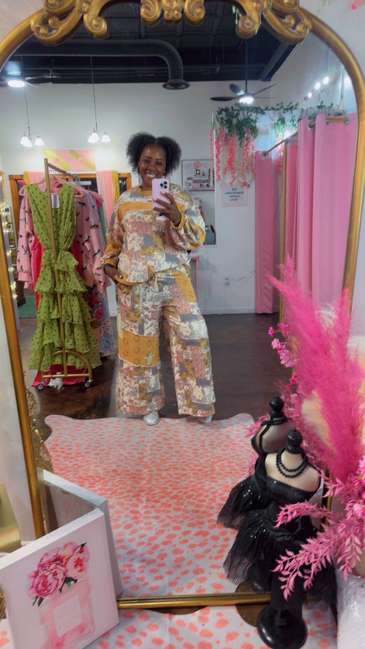 The Bohemian Patchwork Pants