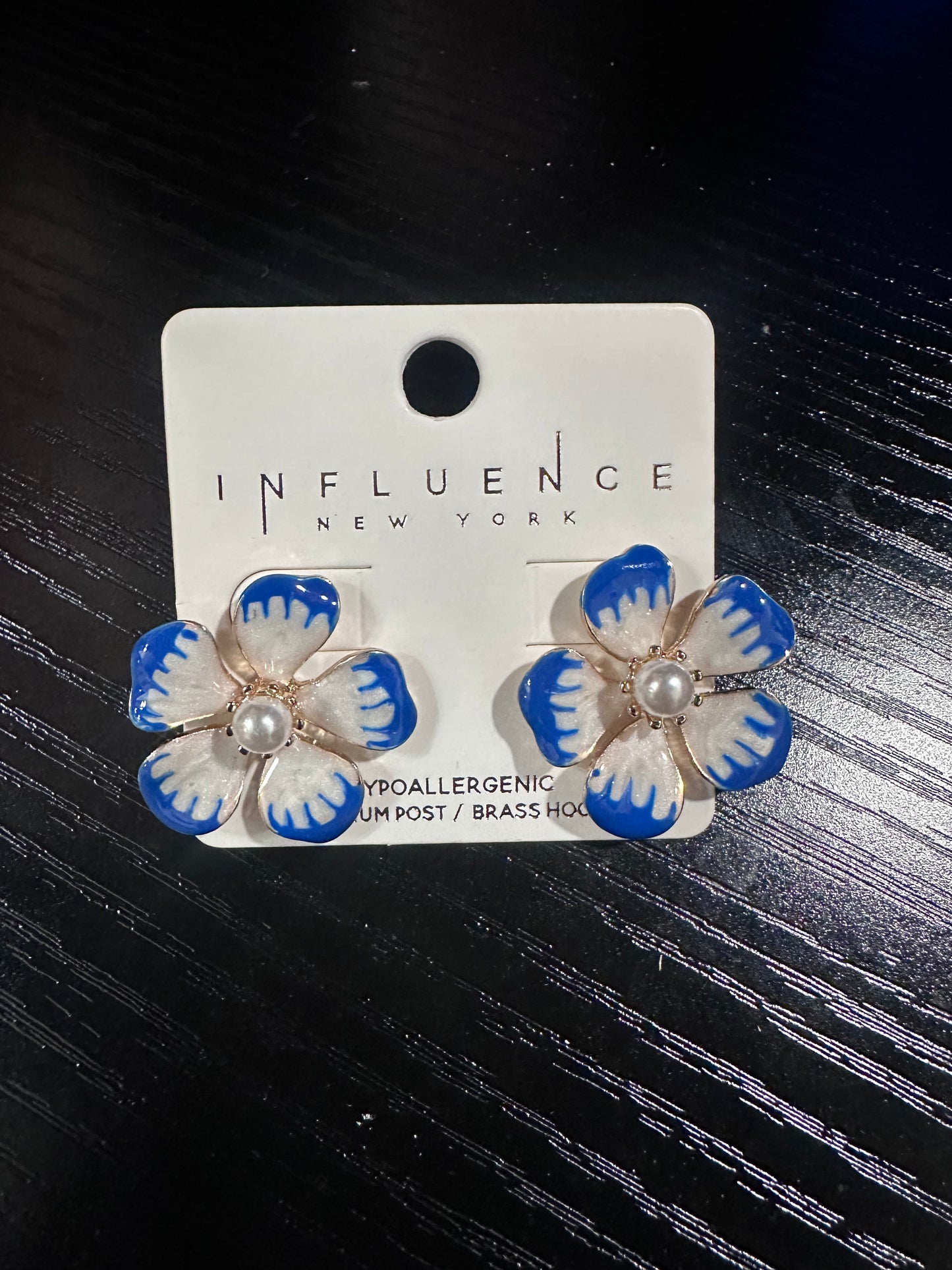 The Blue Bloom Earrings