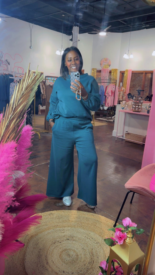 The Kendra Set(Teal)