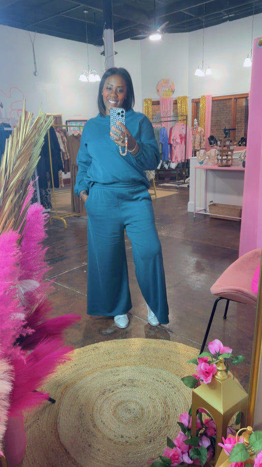 The Kendra Set(Teal)