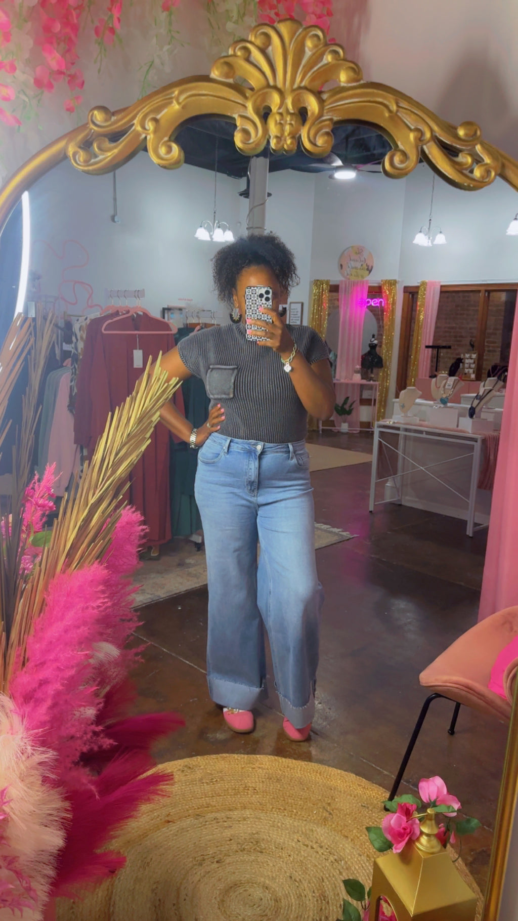 The High Style Cuffed Jeans