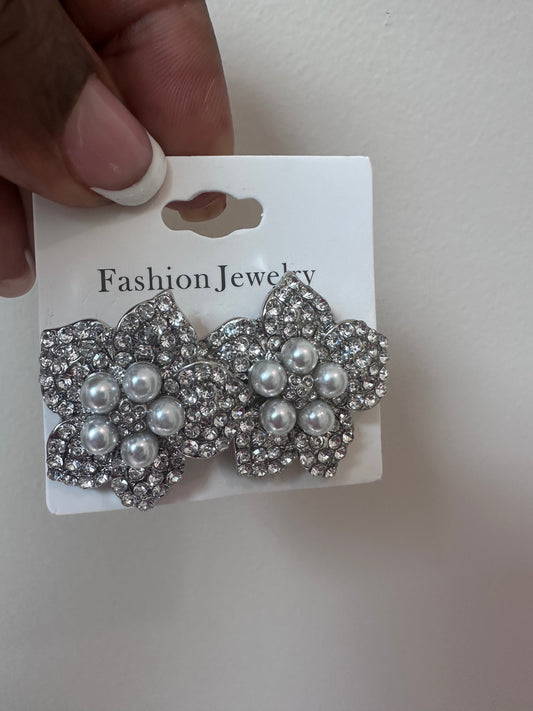 The Pearly Bling Earrings