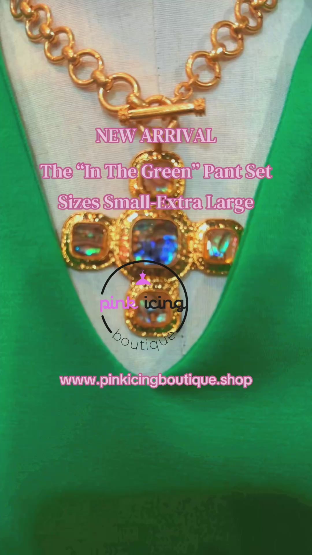 The “In The Green”Pant Set